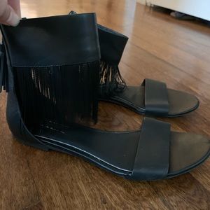 Fringe Sandals
